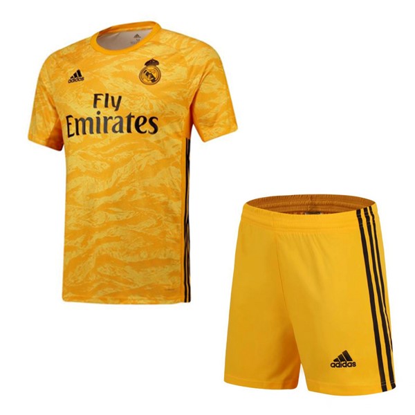 Camiseta Real Madrid 1ª Niño Portero 2019-2020 Amarillo